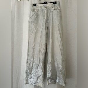 Zara Metallic Jeans